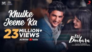 Khulke Jeene Ka Lyrics - Dil Bechara
